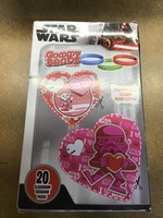 Star Wars Valentine's Exchange Candy Gummy Bands - 10.58oz/20ct