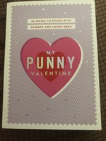 20ct Notes to Share with Friends and Loved Ones 'My Punny Valentine' Cards