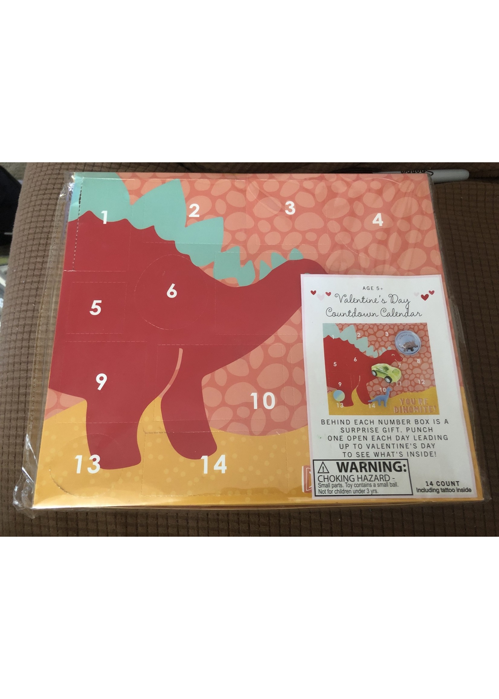 Countdown Calendar Dino - Bullseye's Playground