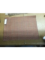 Threshold Plaid Eva Placemat Brown, Vinyl 14 x 19