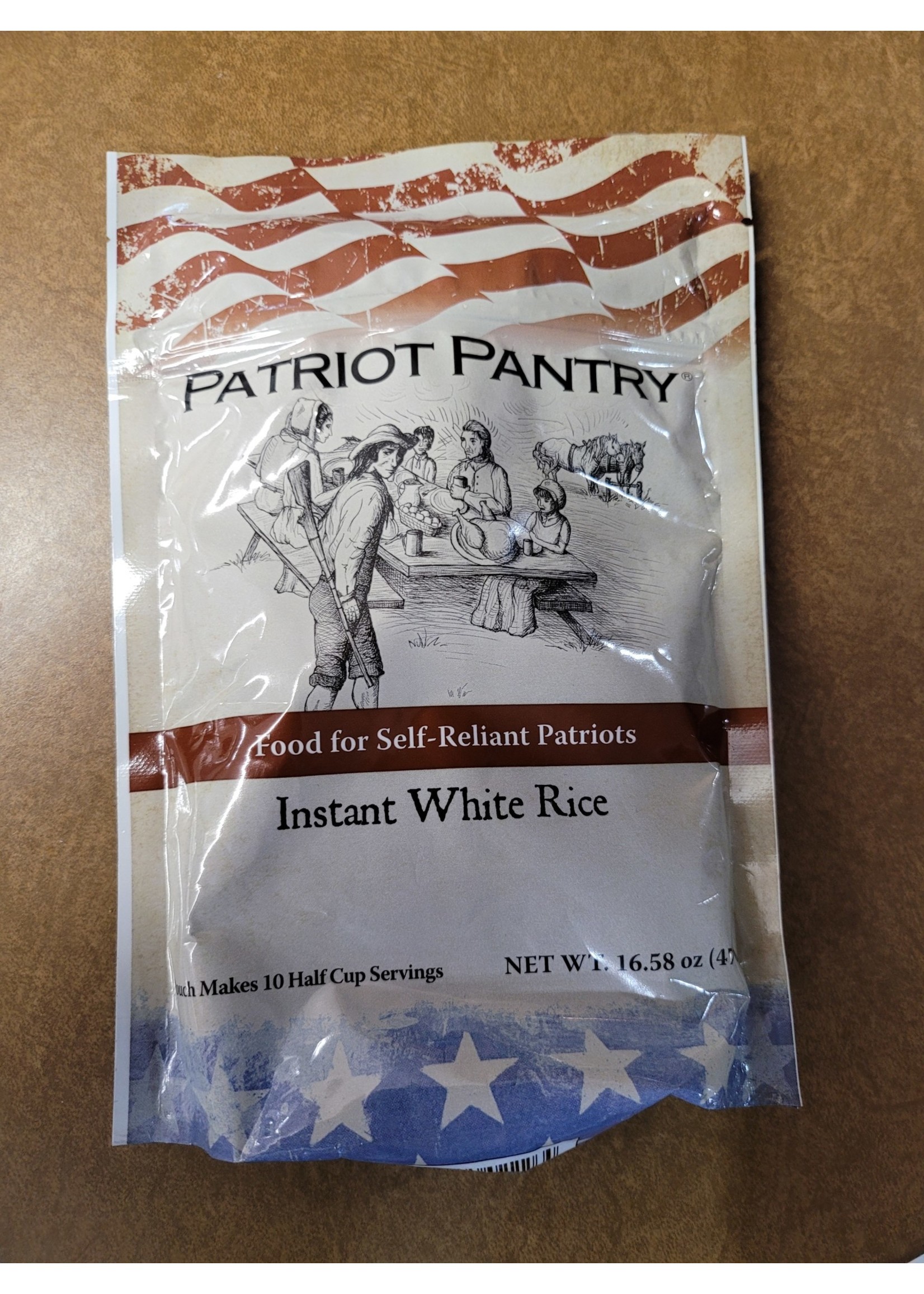 Patriot Pantry Expires 2043 Instant White Rice