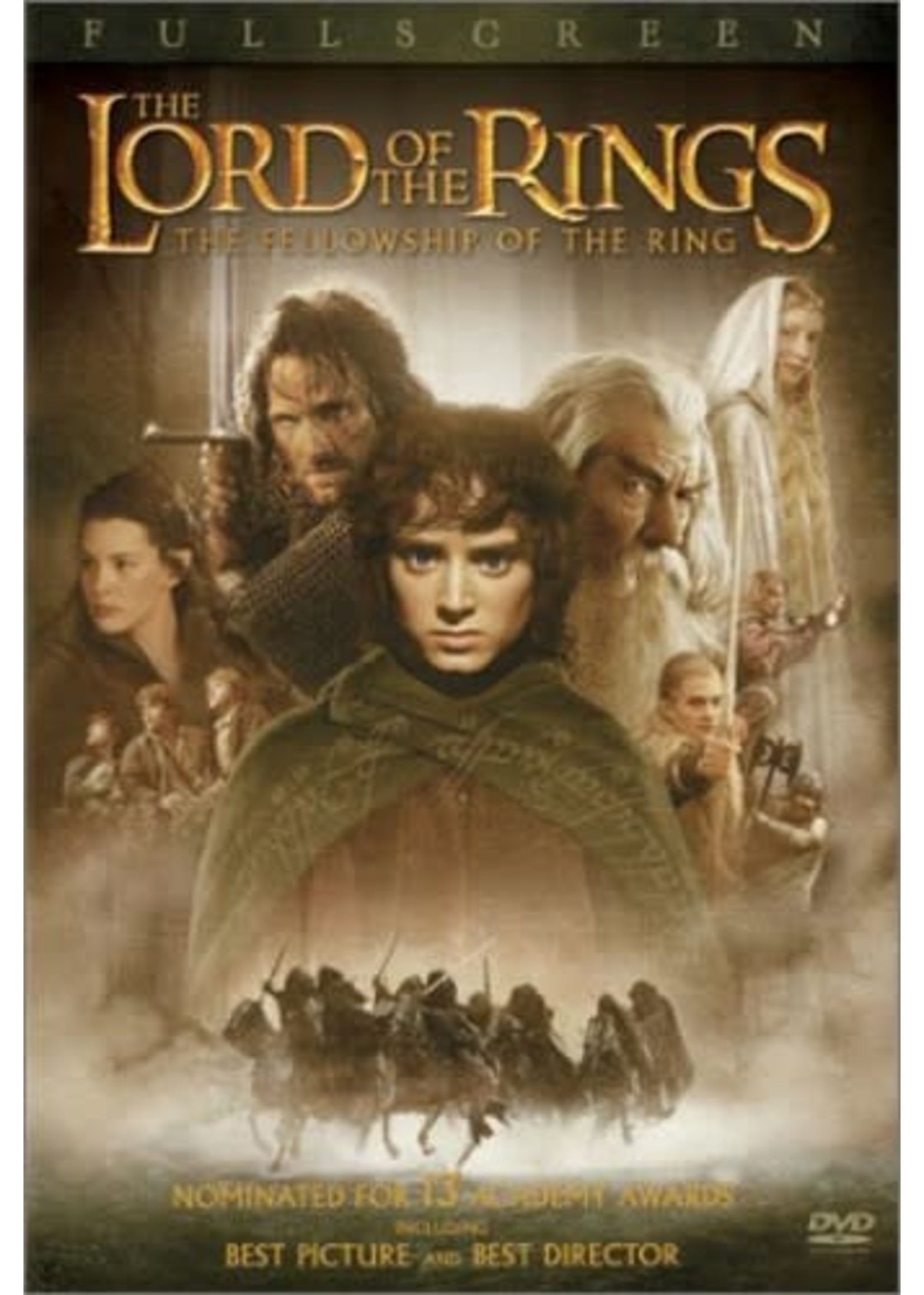 The Lord of the Rings: the Fellowship of the Ring DVD