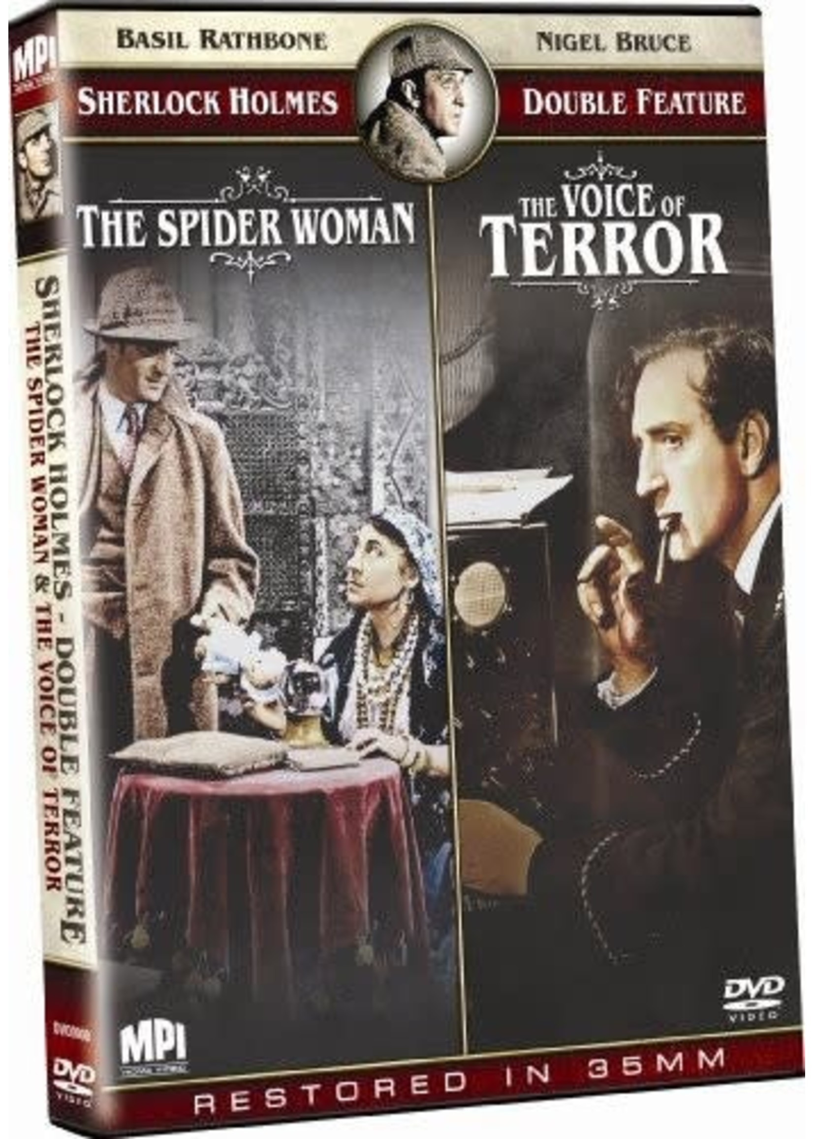 Sherlock Holmes Double Feature: the Spider Woman and Voice of Terror DVD