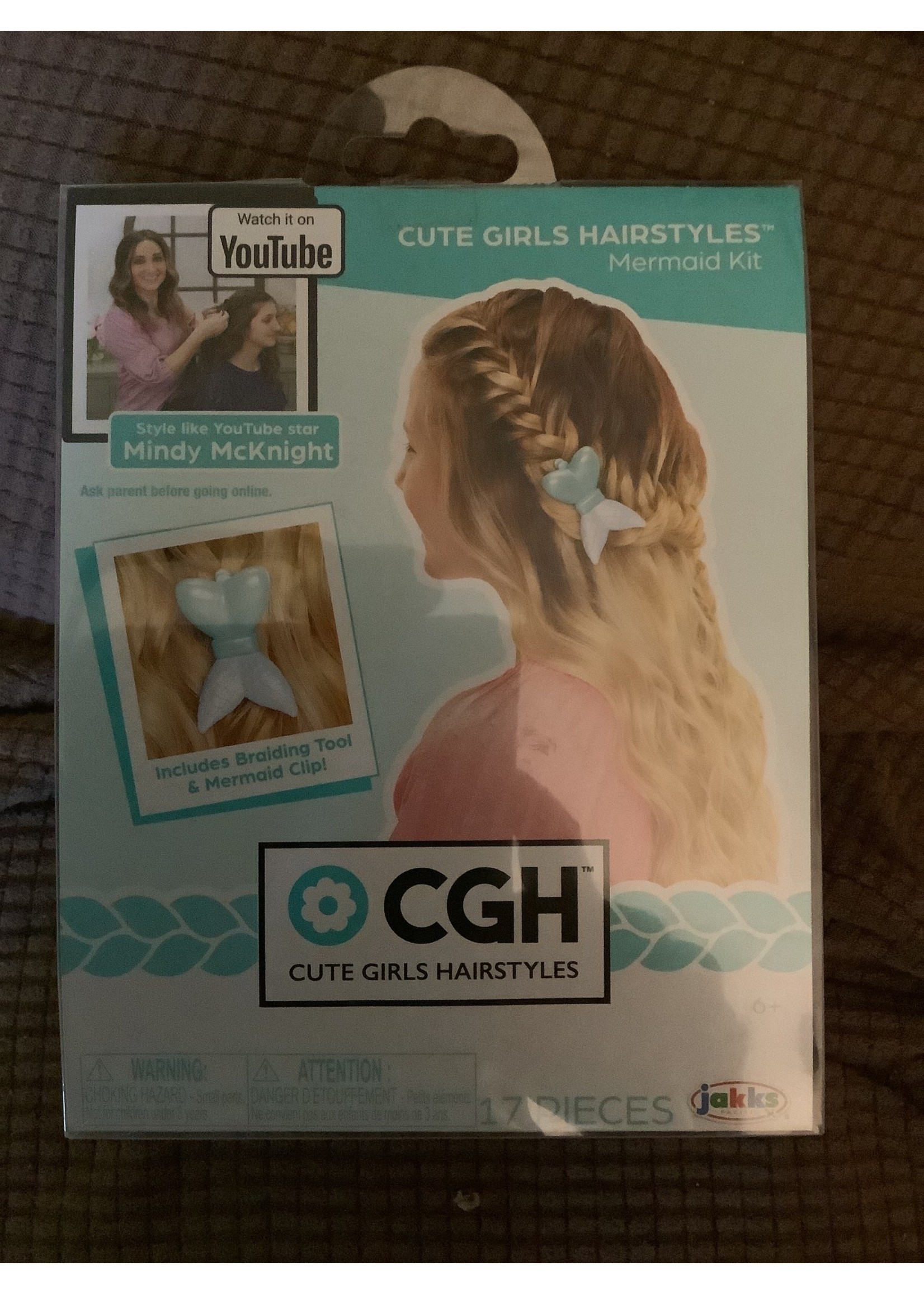 CGH Cute Girl Hairstyles Mermaid Set*open box new - D3 Surplus Outlet CGH Cute Girl Hairstyles Mermaid Set*open box new - D3 Surplus Outlet