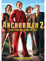 Anchorman 2: the Legend Continues DVD