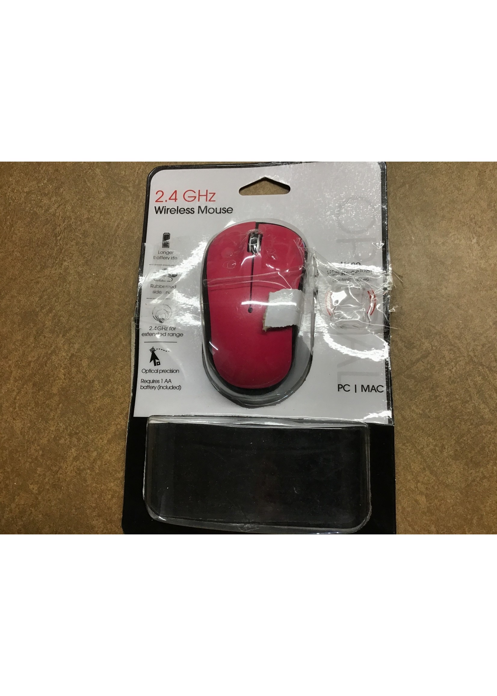 Missing USB receiver-Power Gear Wireless Mouse - Pink