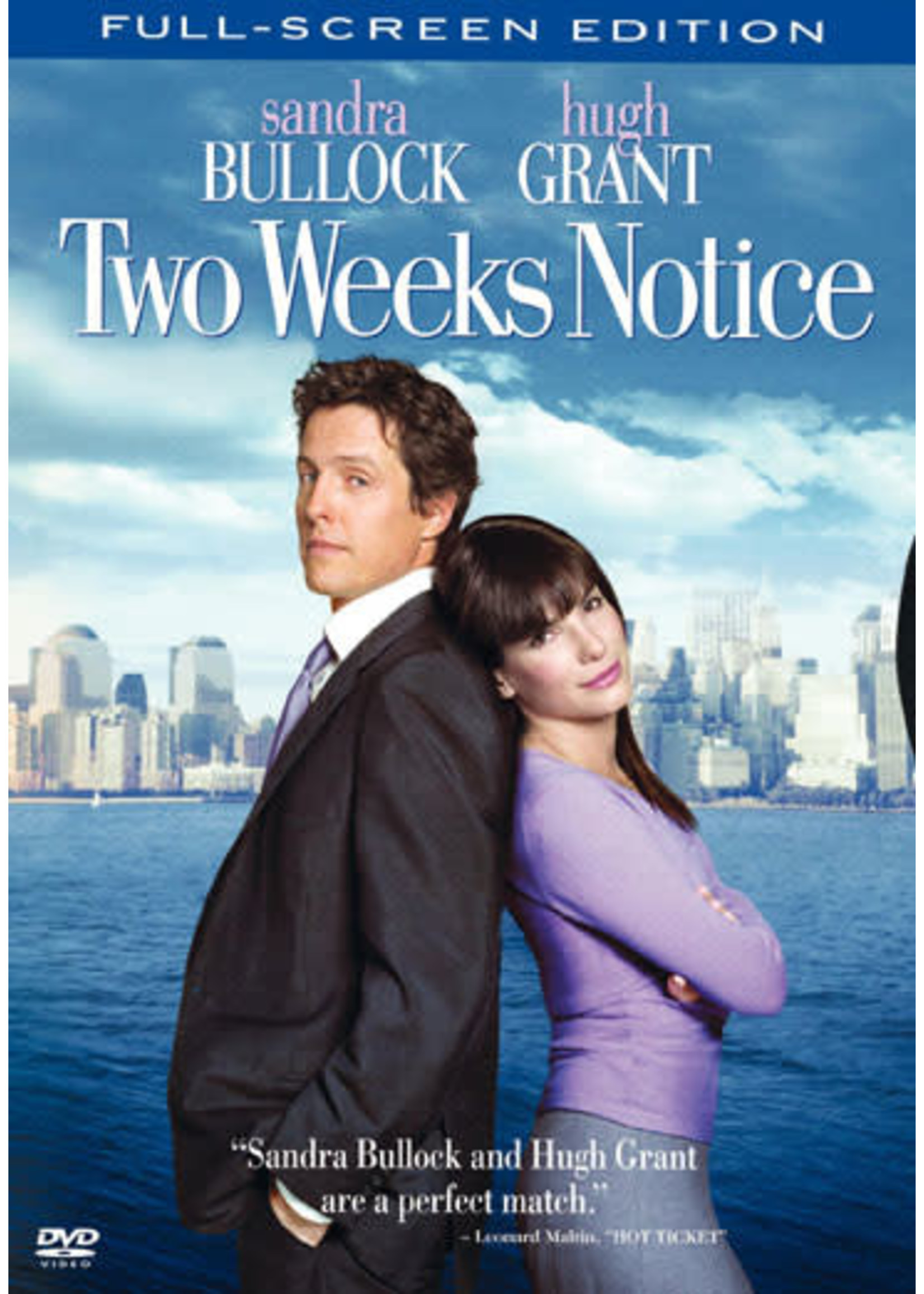 Two Weeks Notice Full Frame (DVD)
