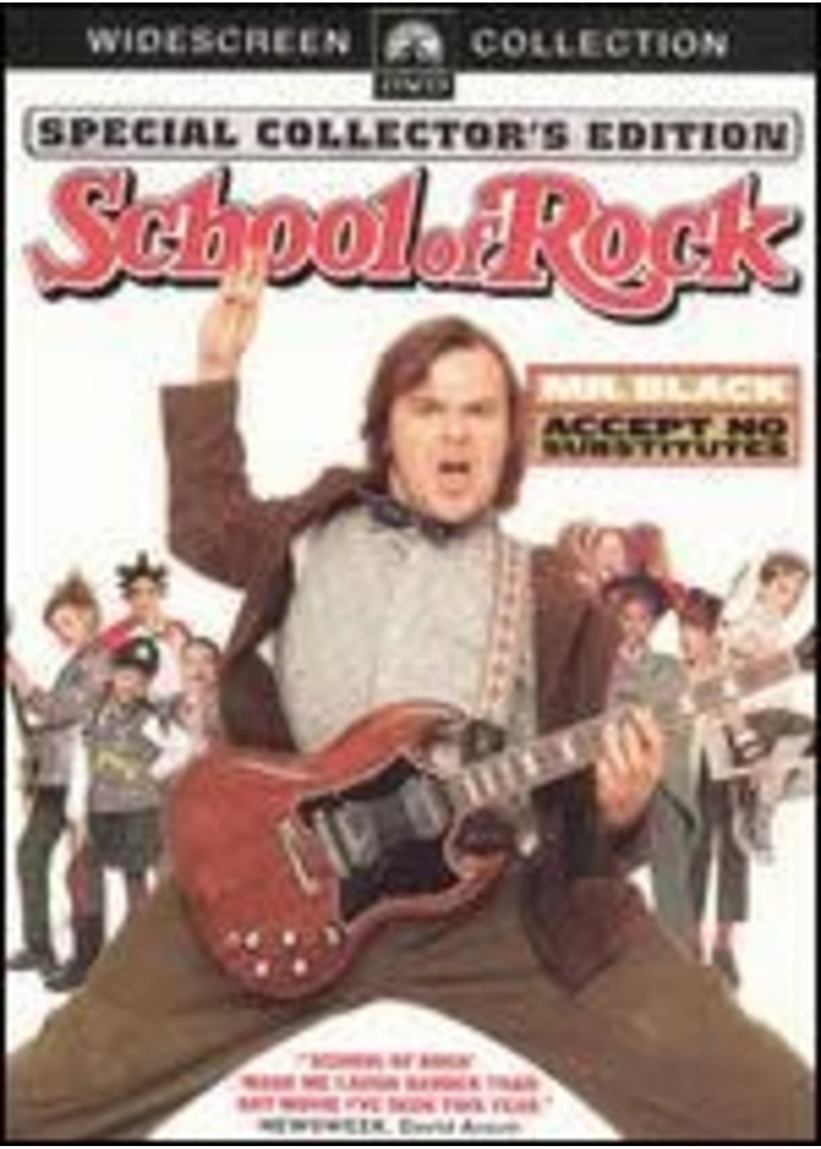 School of Rock DVD