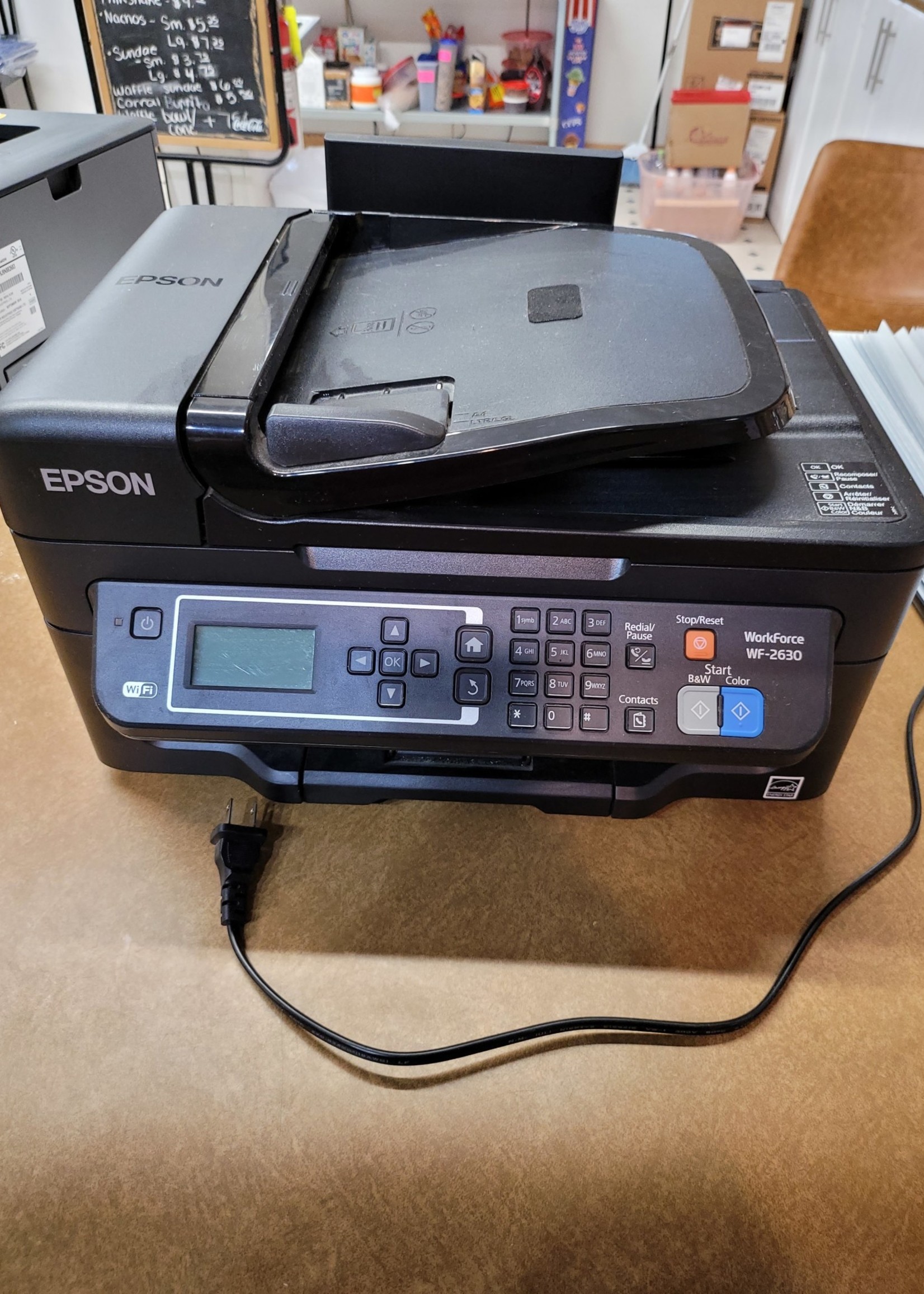 *Wifi Doesn't Work, USB Only (Not Included) Epson WorkForce WF-2630