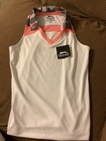 Slazenger girls’ Golf Polo Camo Colorblock Sleeveless Salmon Pink S