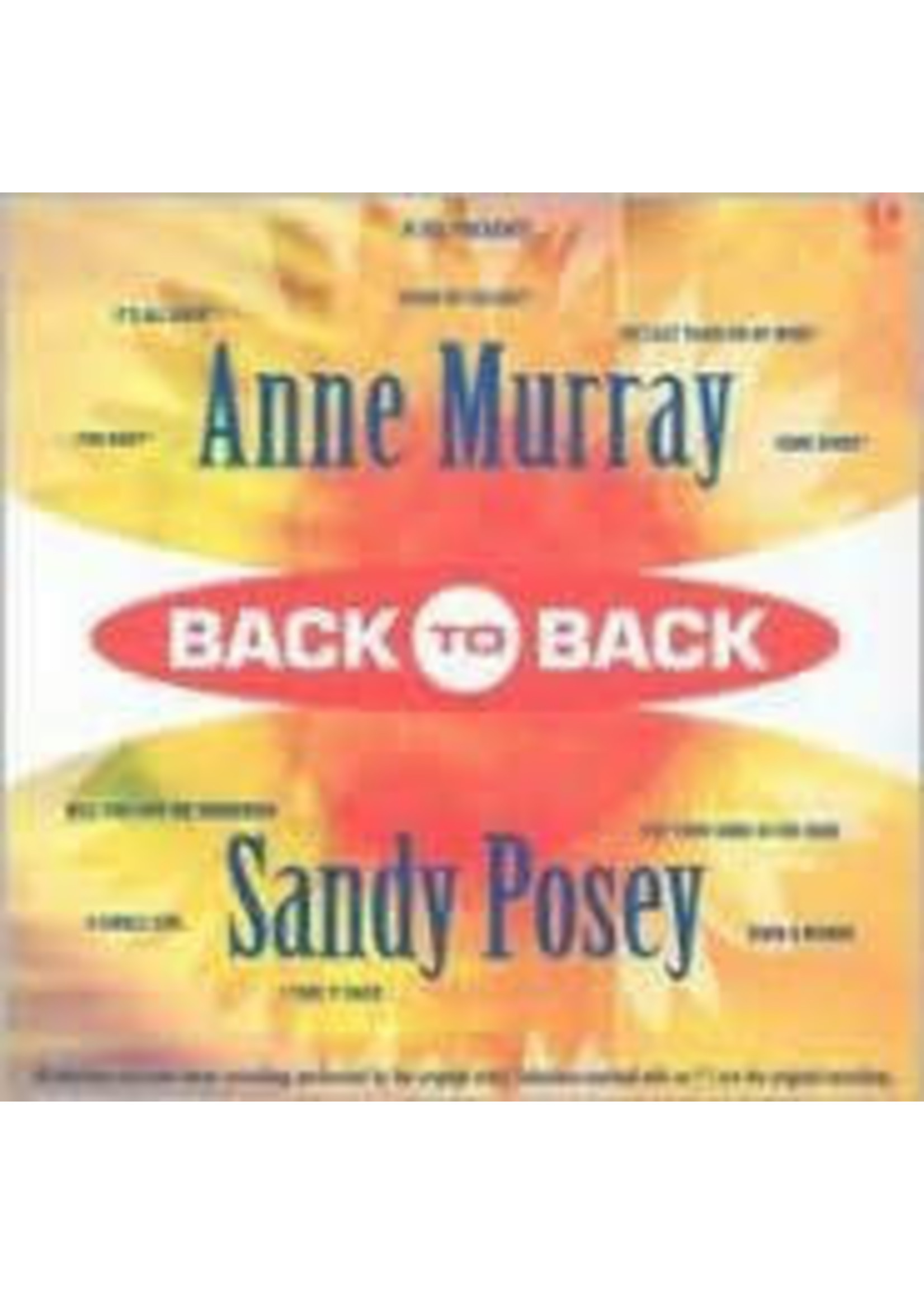 Murray, Anne / Posey, Sandy - Back to Back