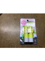 eos flavorlab Lip Balm Stick - Exhale - Green Apple Tonic - 2pk/0.28oz