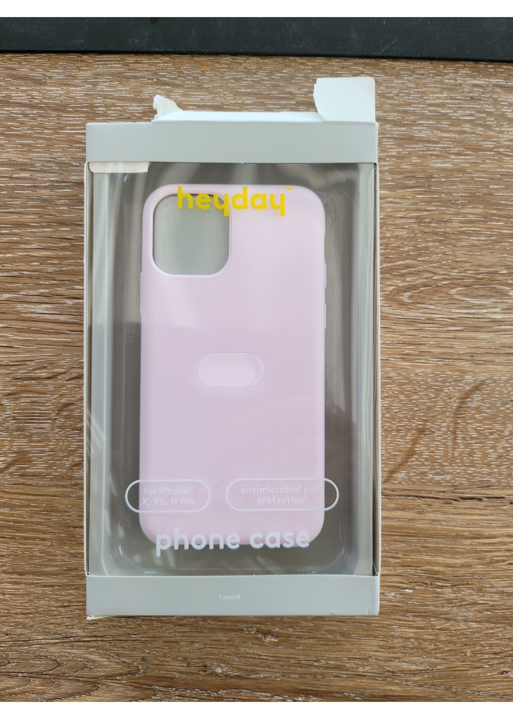 heyday Apple iPhone 11 Pro/X/XS Silicone Case - Pink