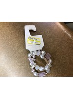 Irregular Pearl and Bead Stretch Bracelet 2pc - A New DayΓäó