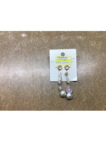 Pearl Bead Linear Drop Earrings - A New Day?äó Iridescent