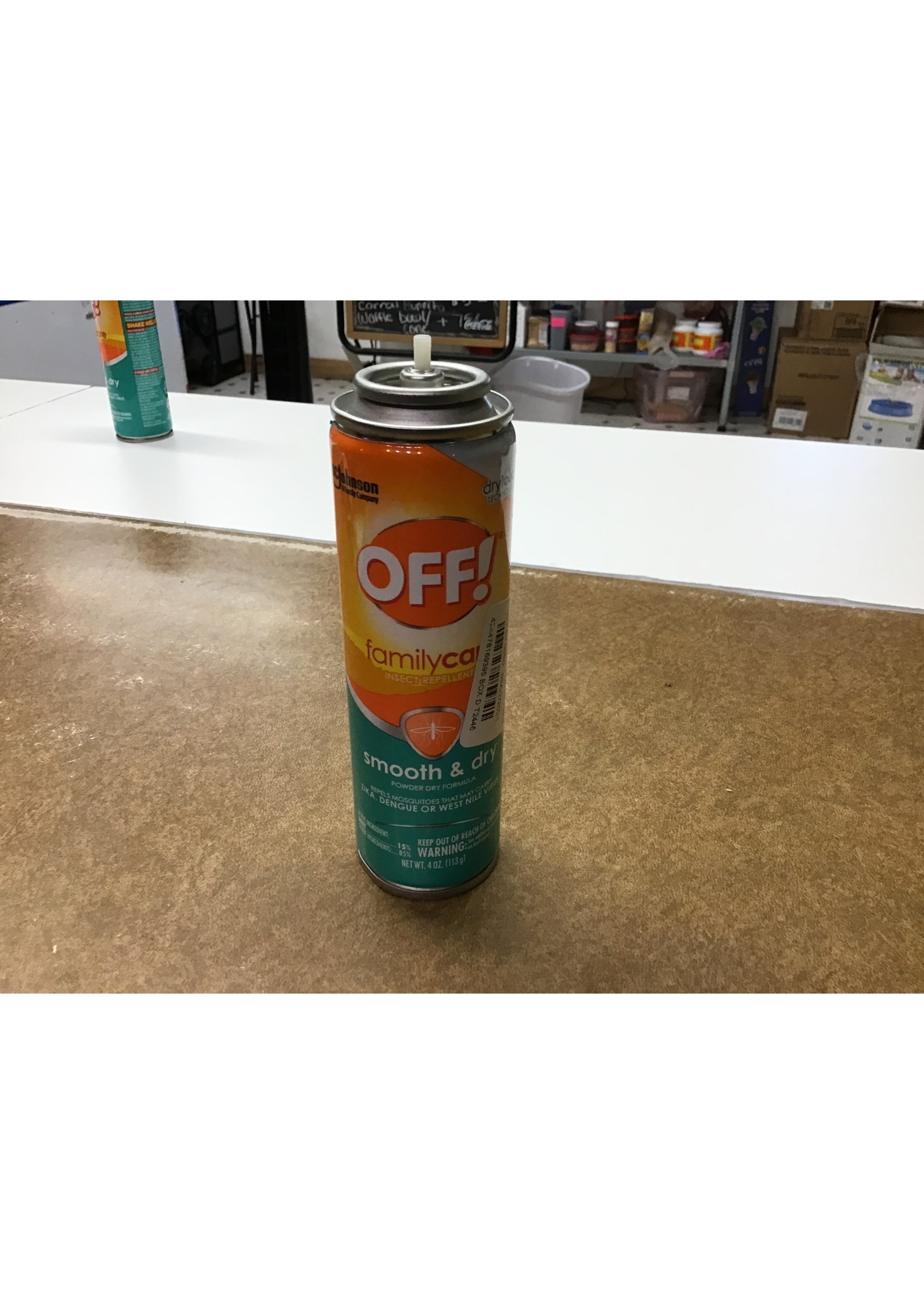 *Missing Spray Top OFF! FamilyCare Smooth & Dry Insect Repellent I - 4oz/1ct