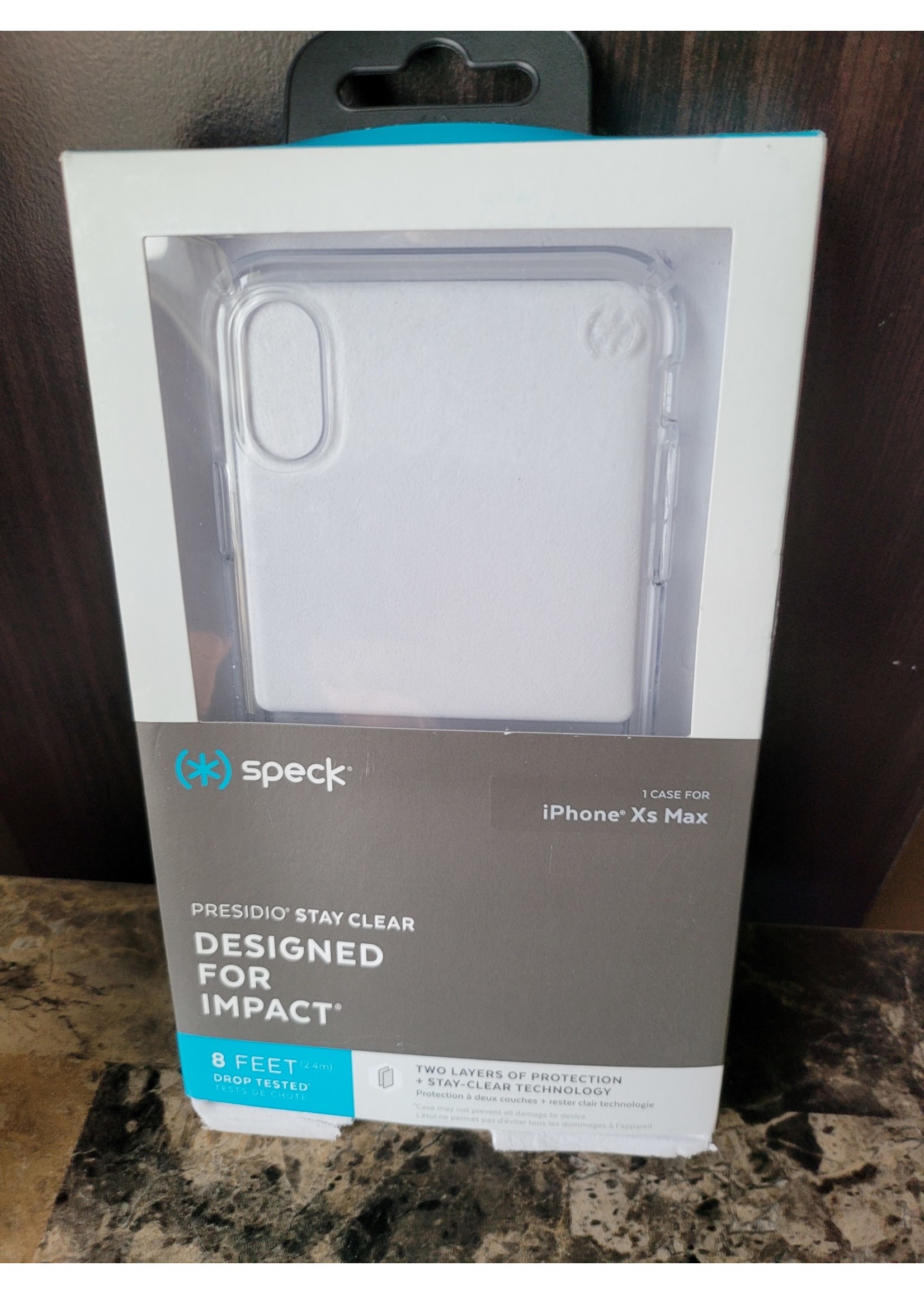 Speck Apple iPhone XS Max Presidio Case - Stay Clear