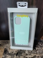 heyday Apple iPhone 12 Mini Silicone Phone Case - Light Teal