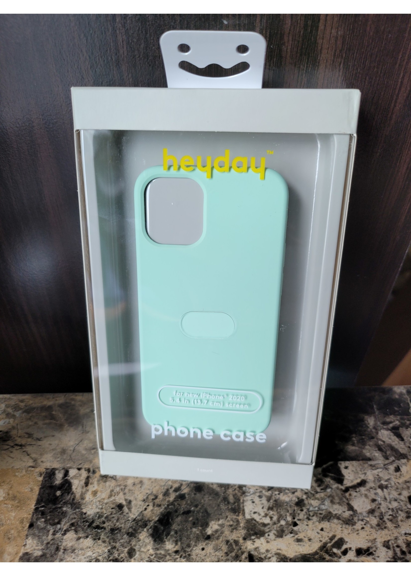 heyday Apple iPhone 12 Mini Silicone Phone Case - Light Teal
