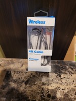 Just Wireless 4ft TPU Type-C to USB-A Cable - Black