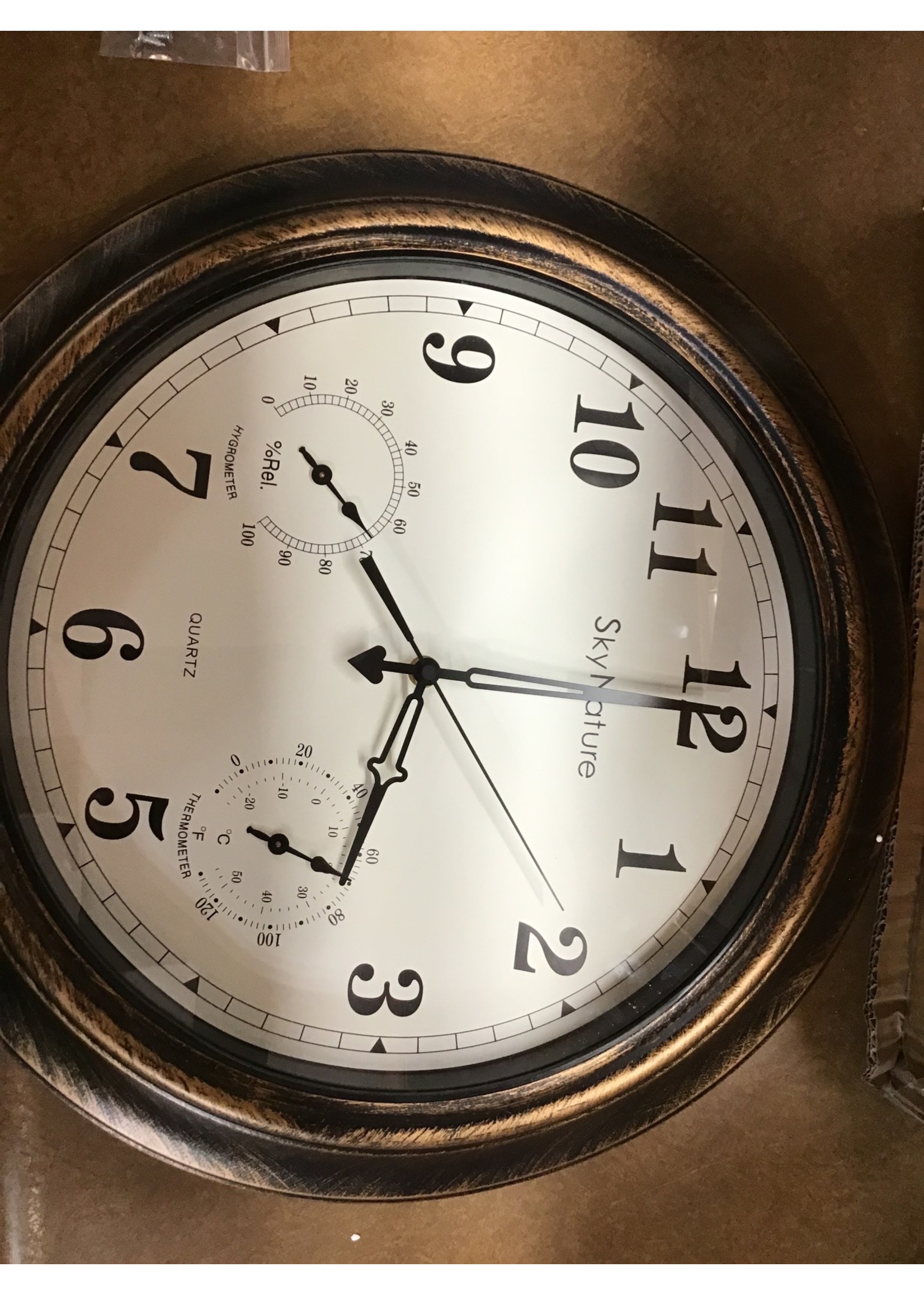 Uhren & Schmuck SkyNature 18 Inch Large Outdoor Wall Clock Waterproof