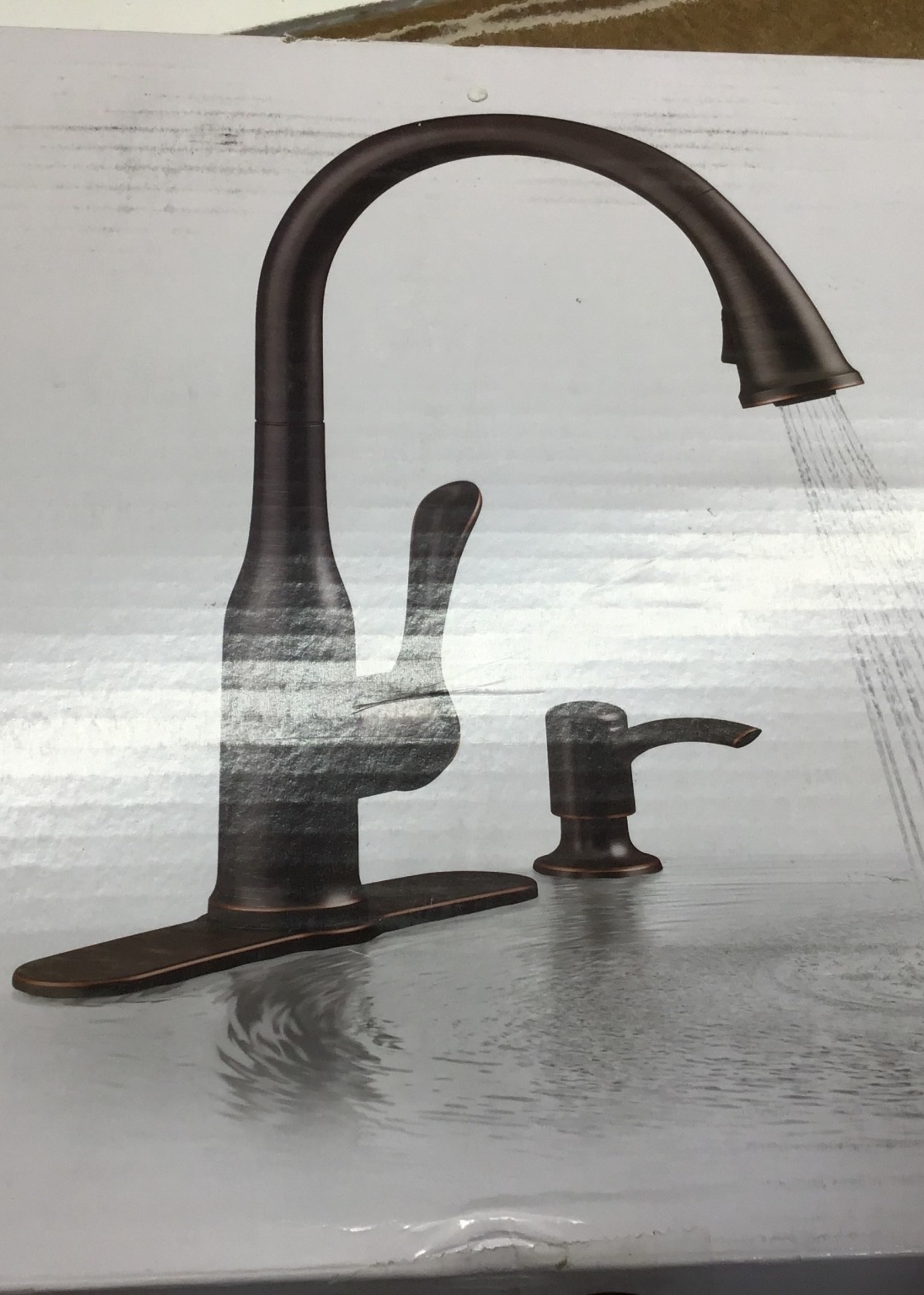 Oil-Rubbed Bronze Kohler K-R23863-SD-2BZ Motif Kitchen Faucet