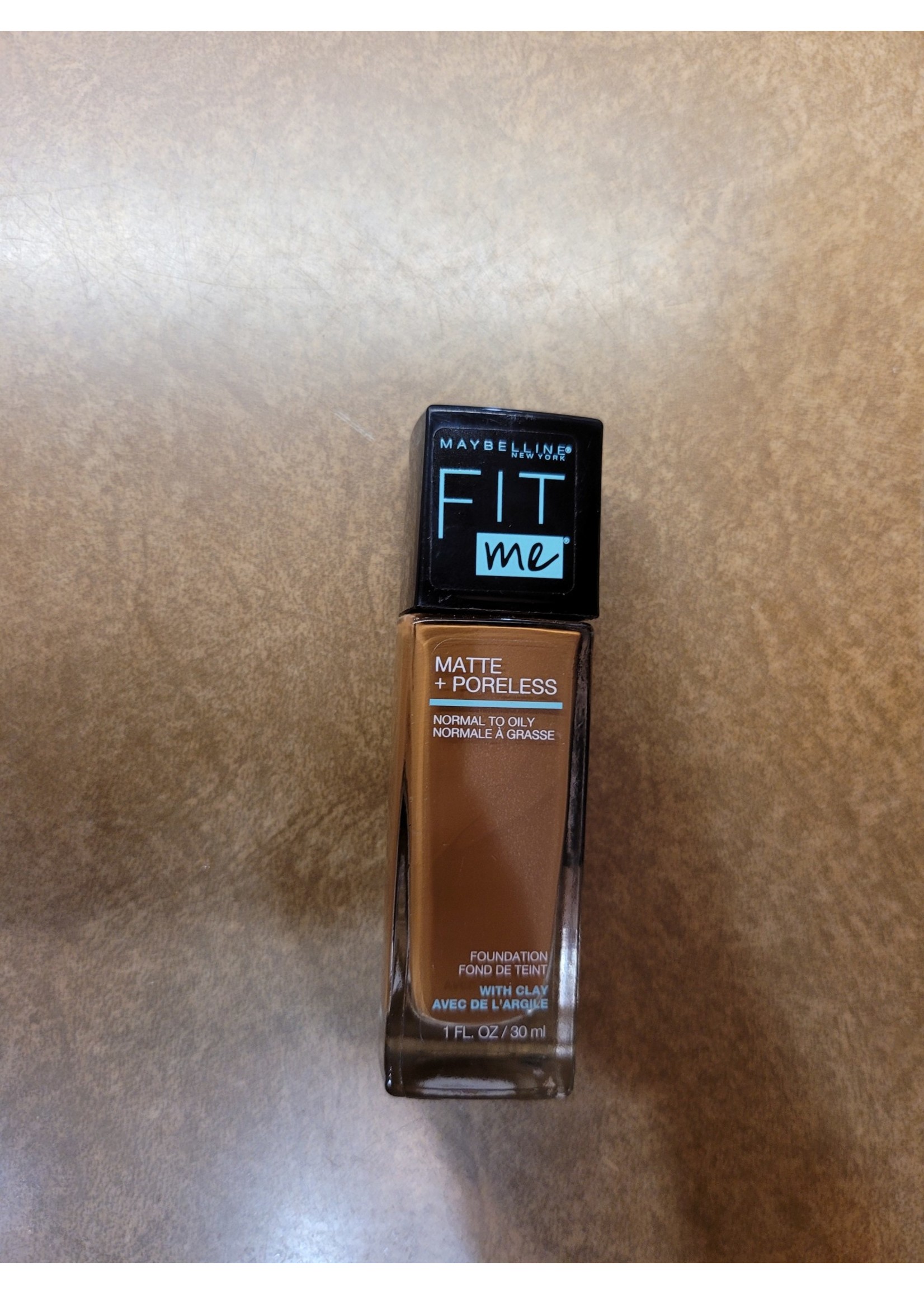 MaMaybelline Fit Me Matte + Poreless Oil Free Foundation - 356 Warm Coconut - 1 fl oz