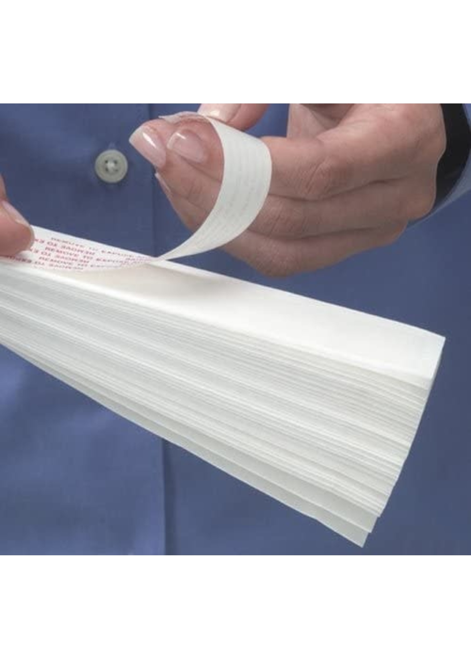 *Some Are Bent Set of 5 White Paper Blinds 48x72 w clips