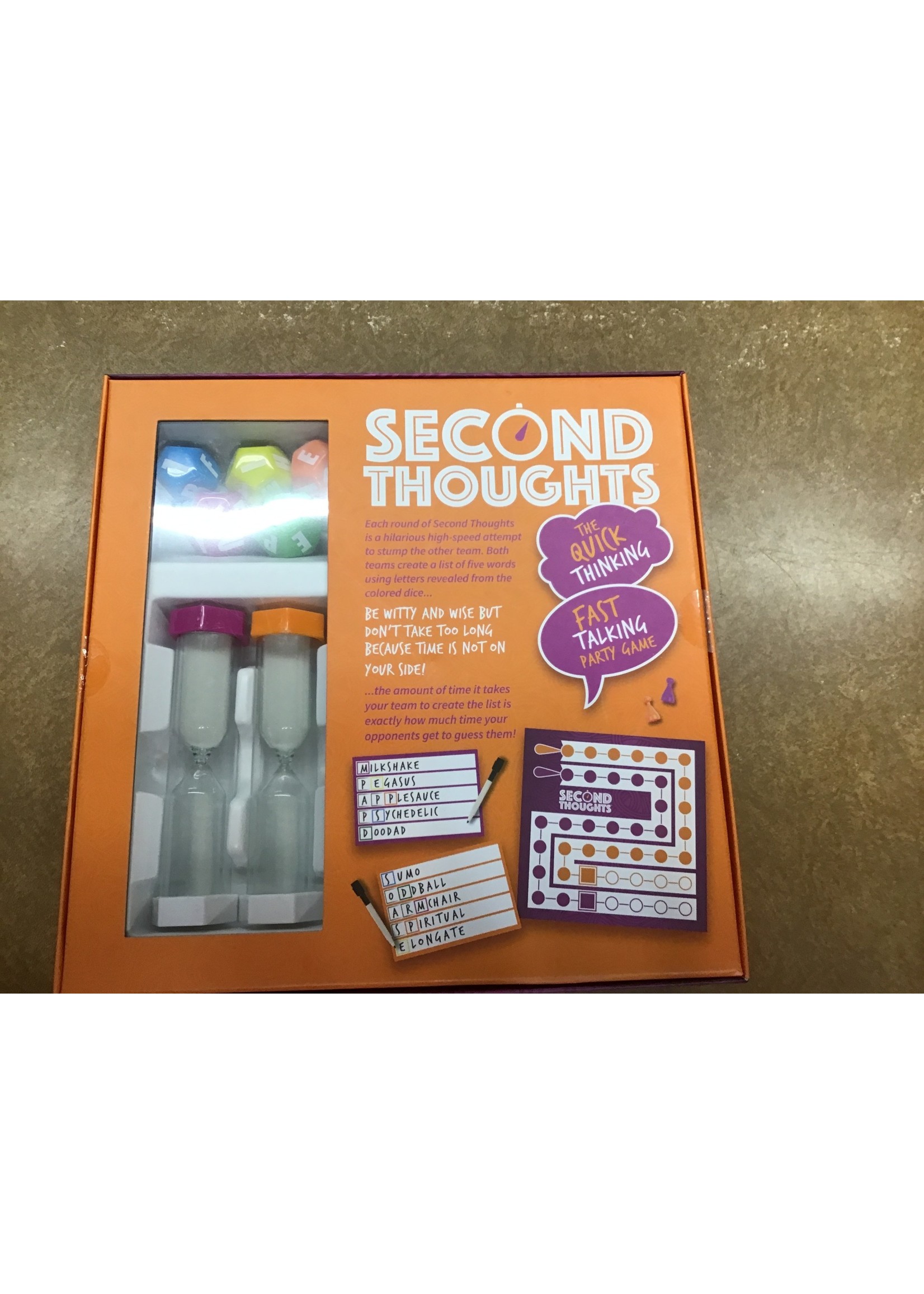 Second Thoughts Game