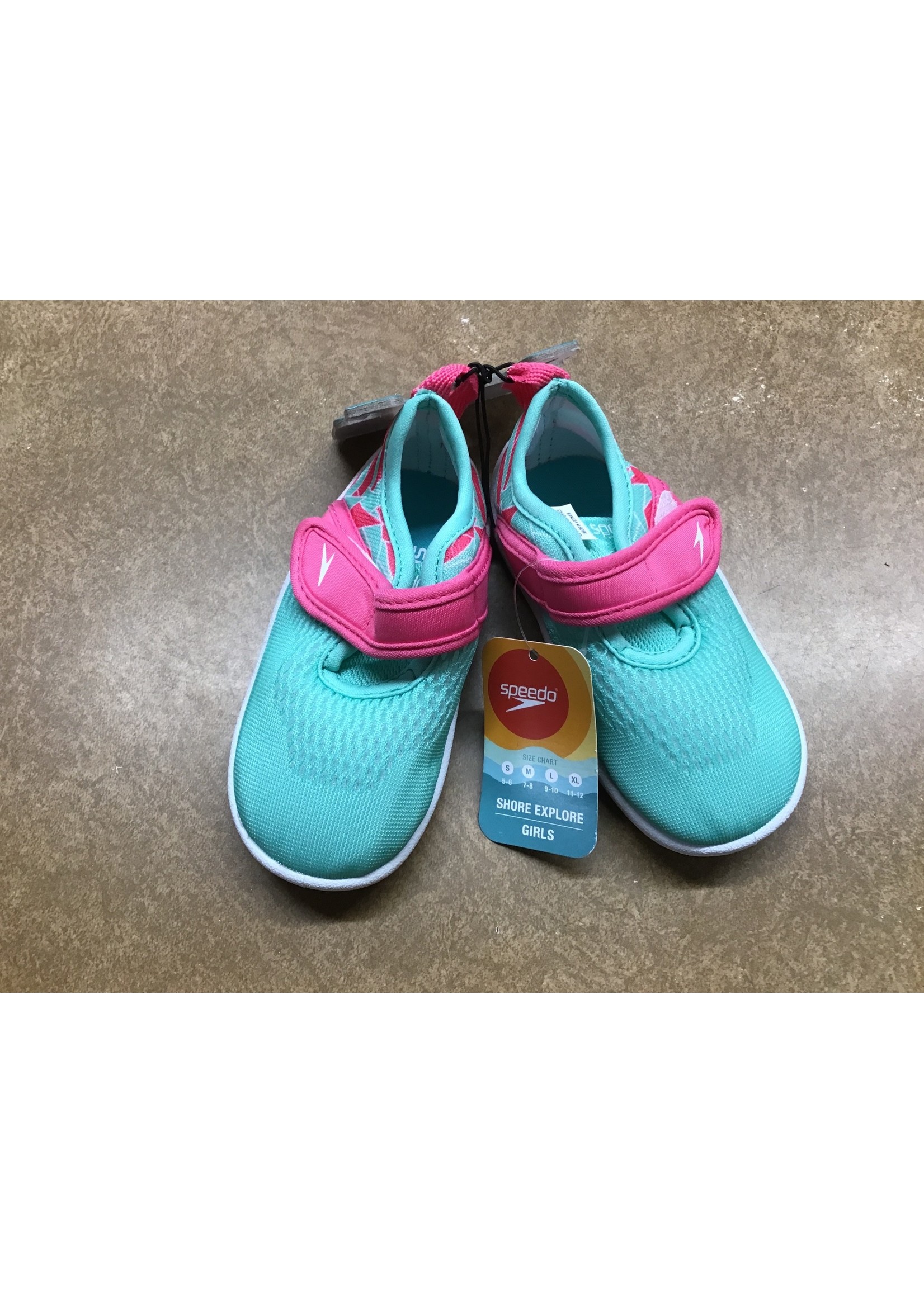 Speedo Toddler Shore Explorer Water Shoes - Mint 5-6 - D3 Surplus Outlet
