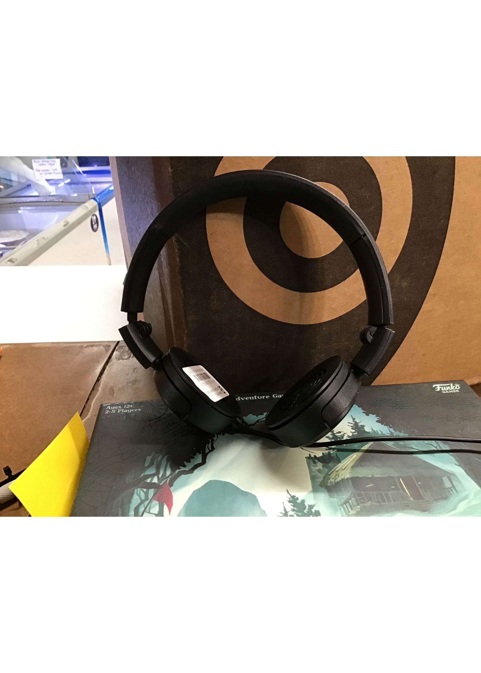 (No box) GEMS WIRED ON EAR HEADPHONE BLACK