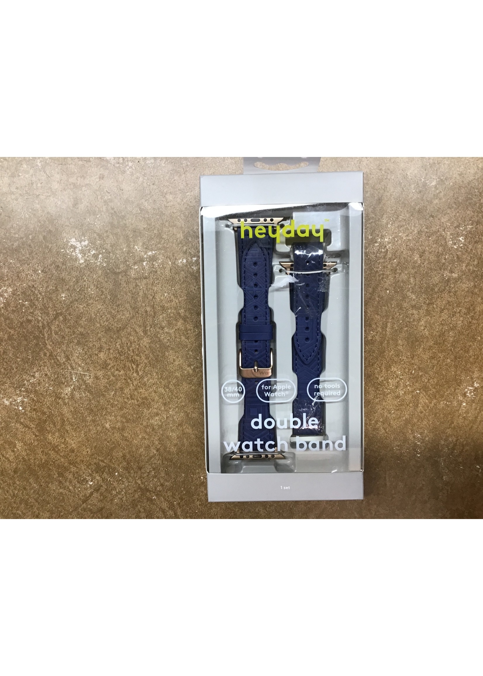 heyday heyday Apple Double Wrap Watch band  38/40mm - Night Blue