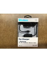 Just Wireless 2.4A/12W 2-Port USB-A Car Charger with 6ft TPU Micro USB to USB-A Cable - Black