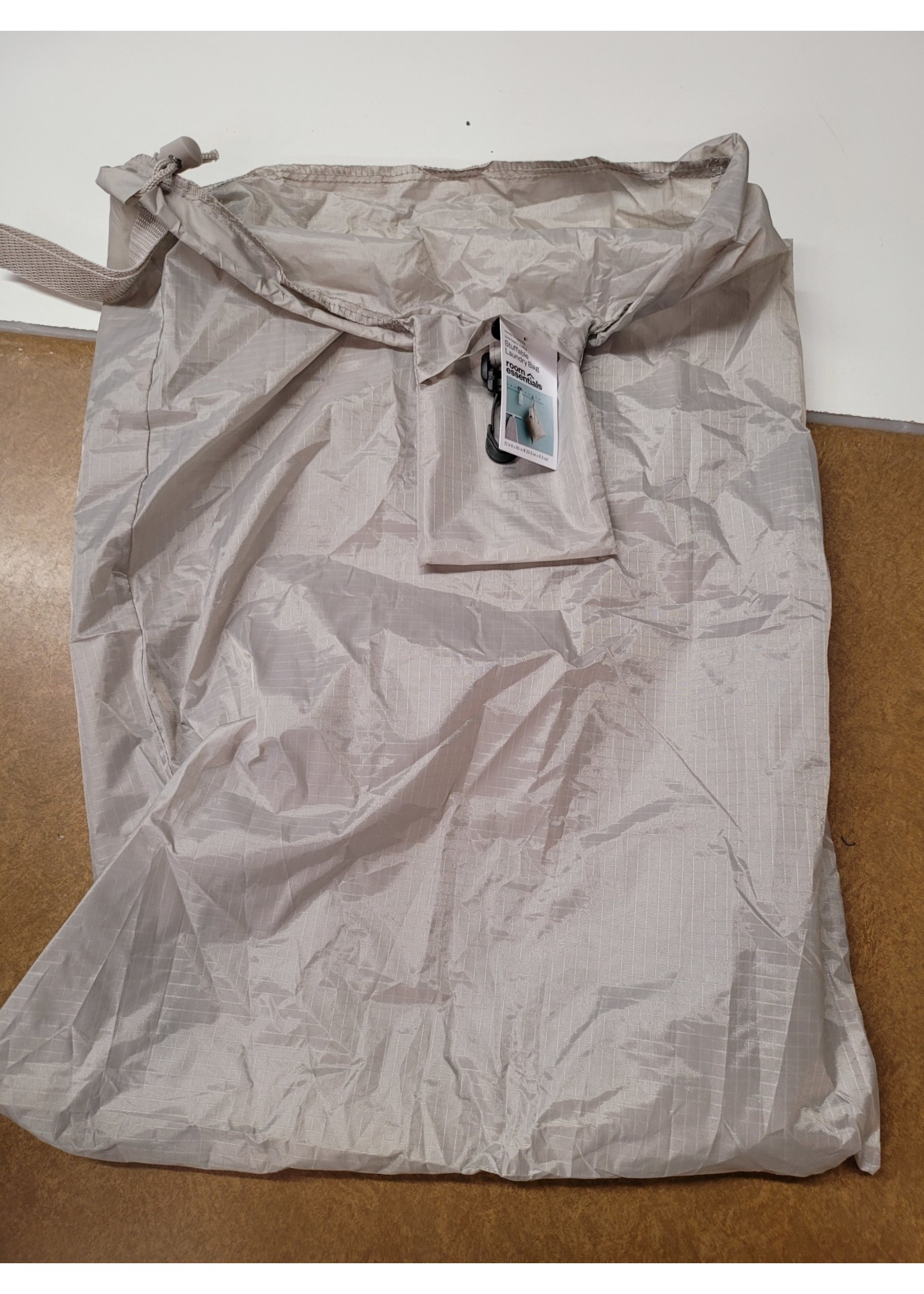 Stuffable Laundry Bag Light Gray - Room Essentialsâ„¢