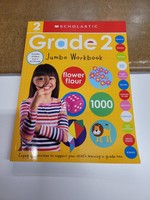 Second Grade Jumbo Workbook: Scholastic Early Learners (Jumbo Workbook) - (Paperback)