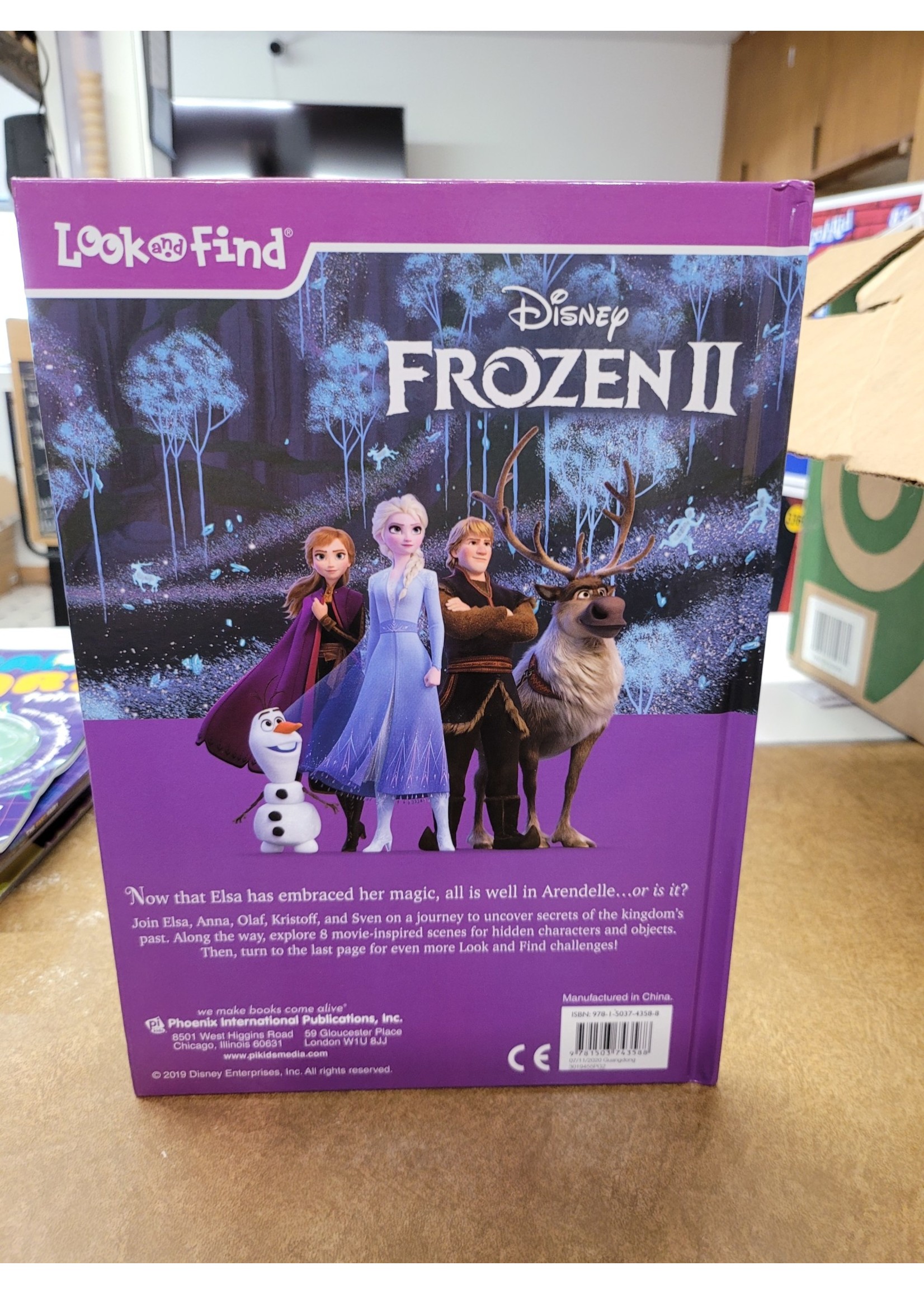 Disney - Frozen 2 Look and Find Activity Book (Hardcover)