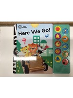 Baby Einstein - Here We Go! Listen and Learn 10-Button Sound Board Book - by Emily Skwish