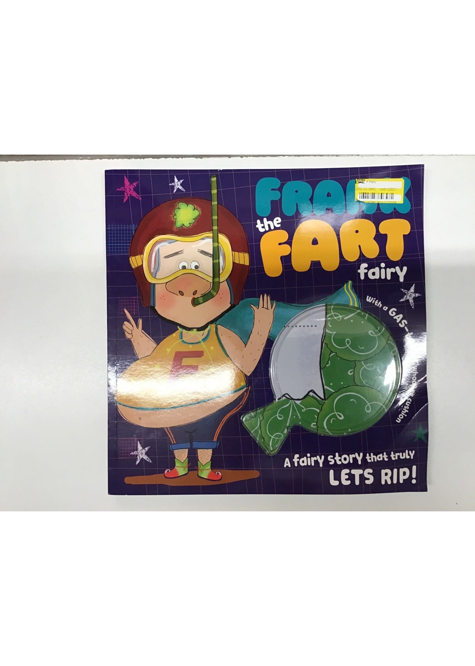 *Missing Whoopie Cushion Frank The Fart Fairy - by Lara Ede (Board Book)