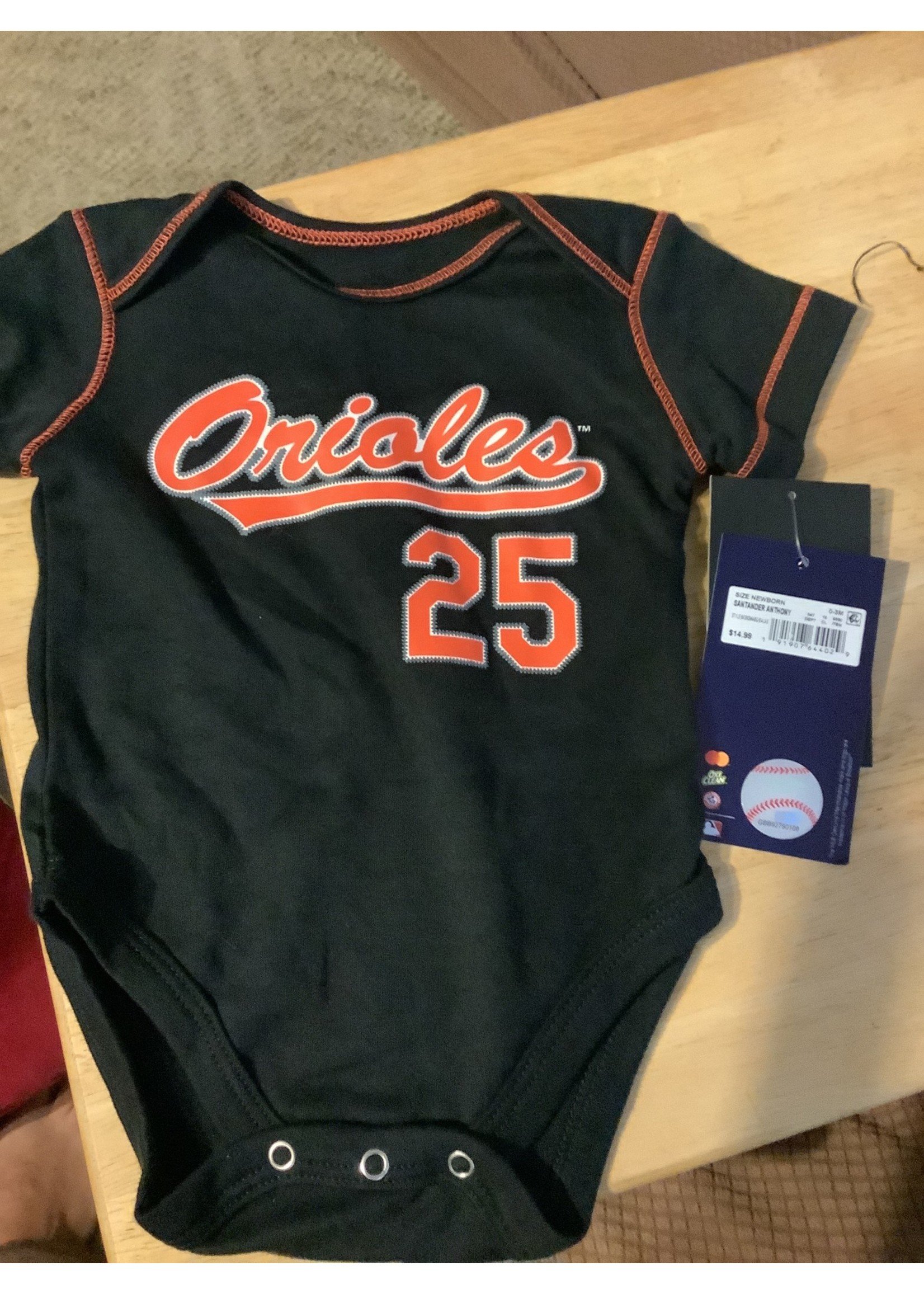 baltimore orioles toddler jersey 3t