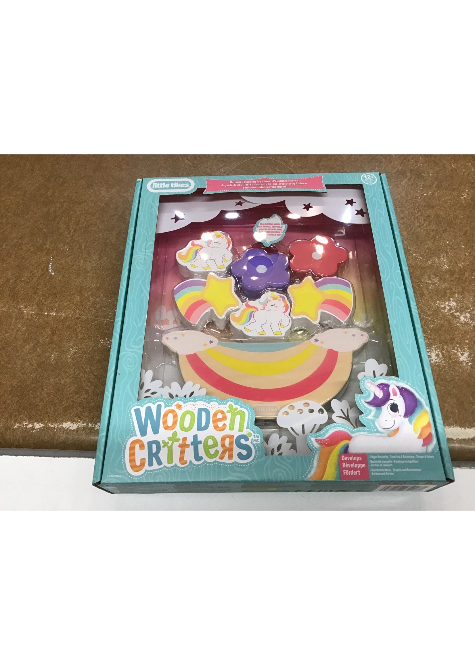 Wooden Critters Balancing Toy Unicorn