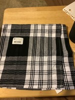 Kitchen Towel Witch Plaid Dish Towel