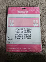 Large Bunny Print Party Banner