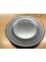 10.5" Melamine and Bamboo Dinner Plate Gray - ThresholdΓäó