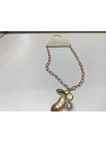 Pearl Shell Cultura Beaded Necklace - A New DayΓäó Gold