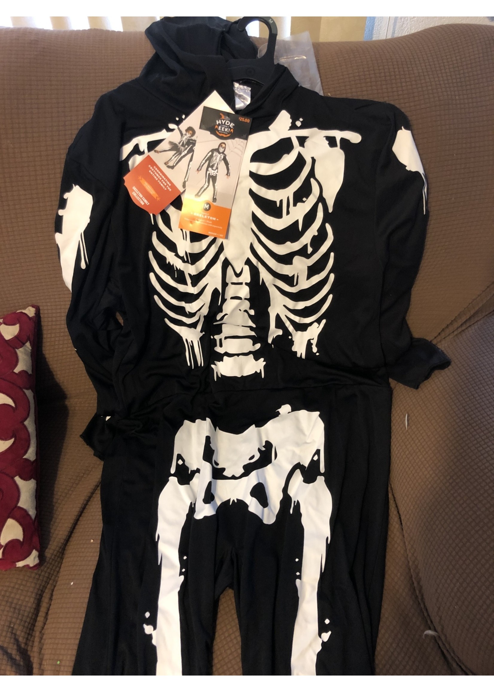 Hyde & EEK! Skeleton Jumpsuit M