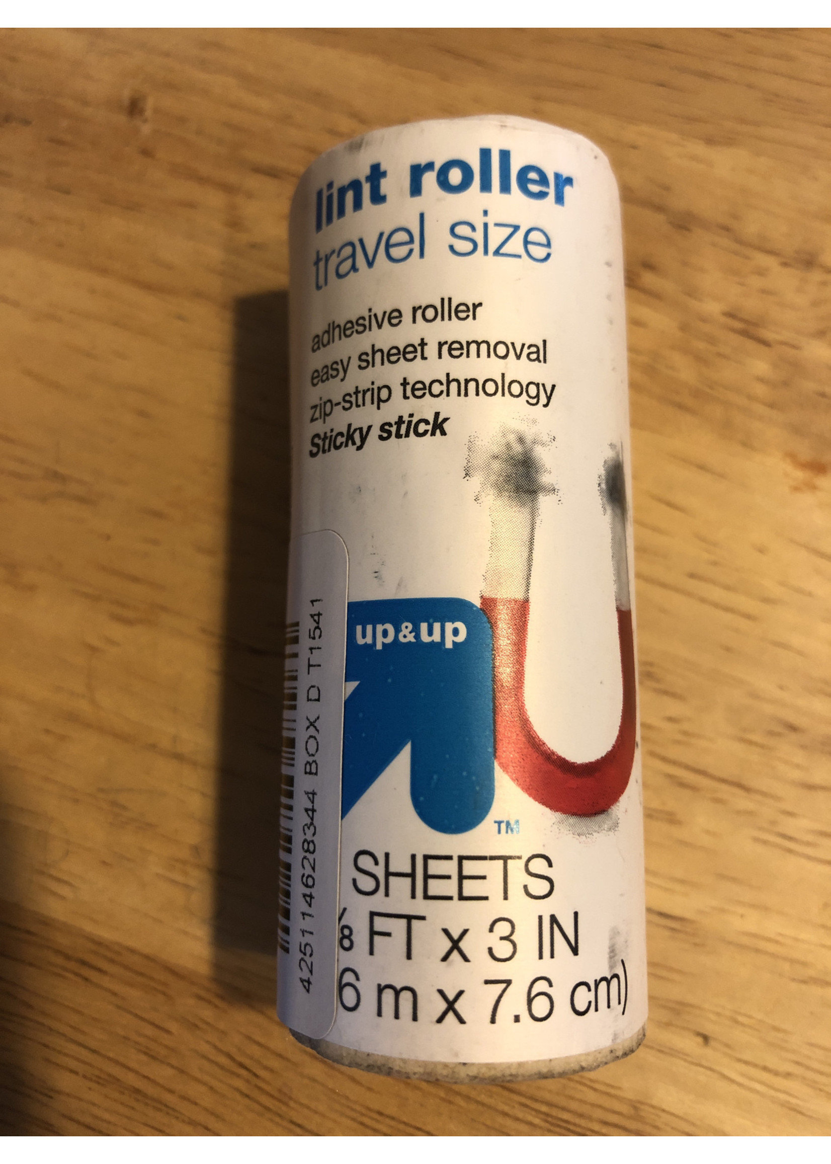 Travel Size Lint Roller Refill 30 Sheets - up & up