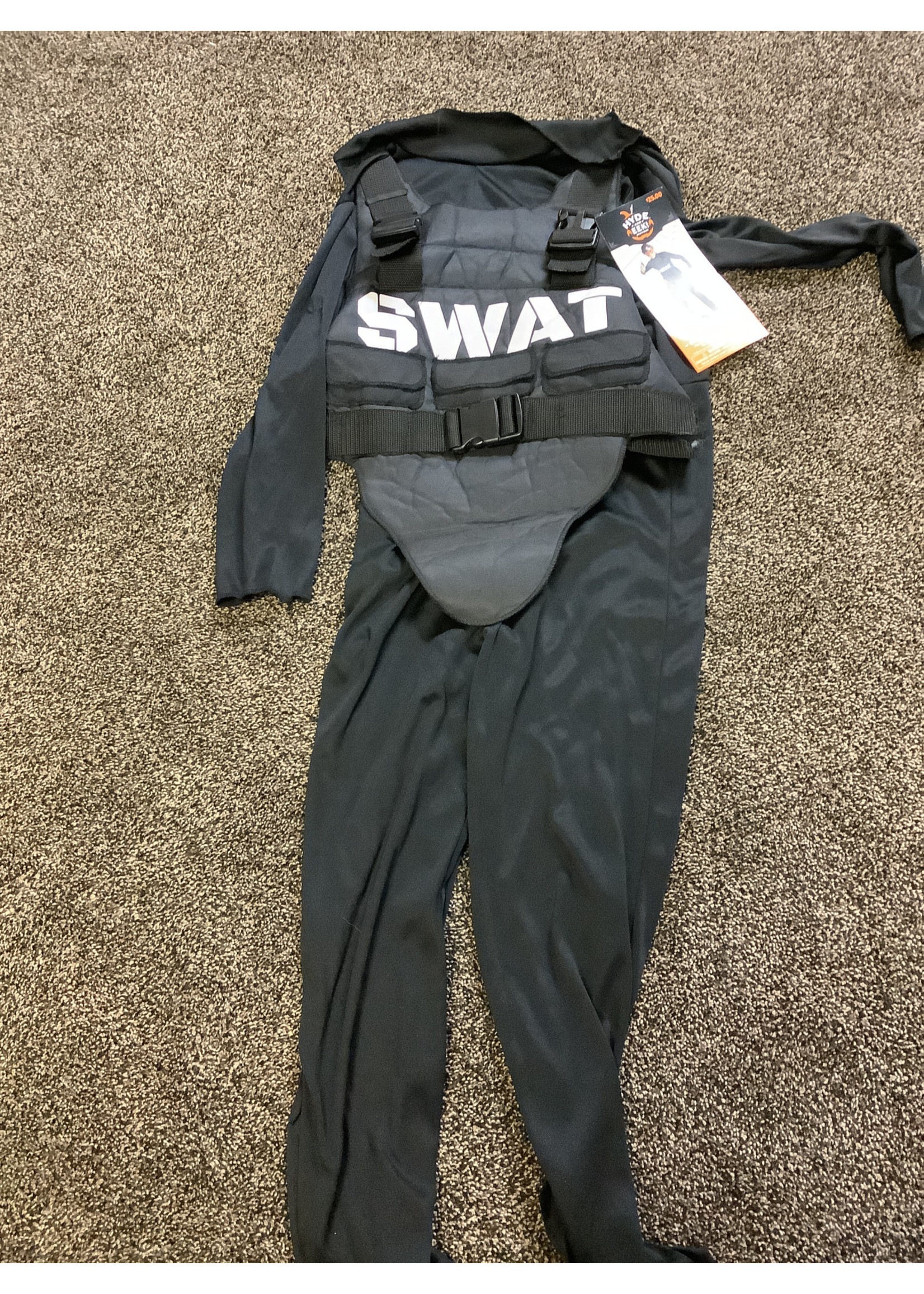 *No helmet-no accessories -Kids' Deluxe SWAT Halloween Costume Jumpsuit L - Hyde & EEK! Boutique