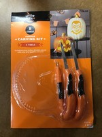 *Missing scooper - 8Stencil/4 Tool Easy Grip Halloween Pumpkin Carving Kit - Hyde & EEK! BoutiqueΓäó
