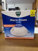 *Used* Vicks Warm Steam Vaporizer Humidifier with Night Light - 1.5gal
