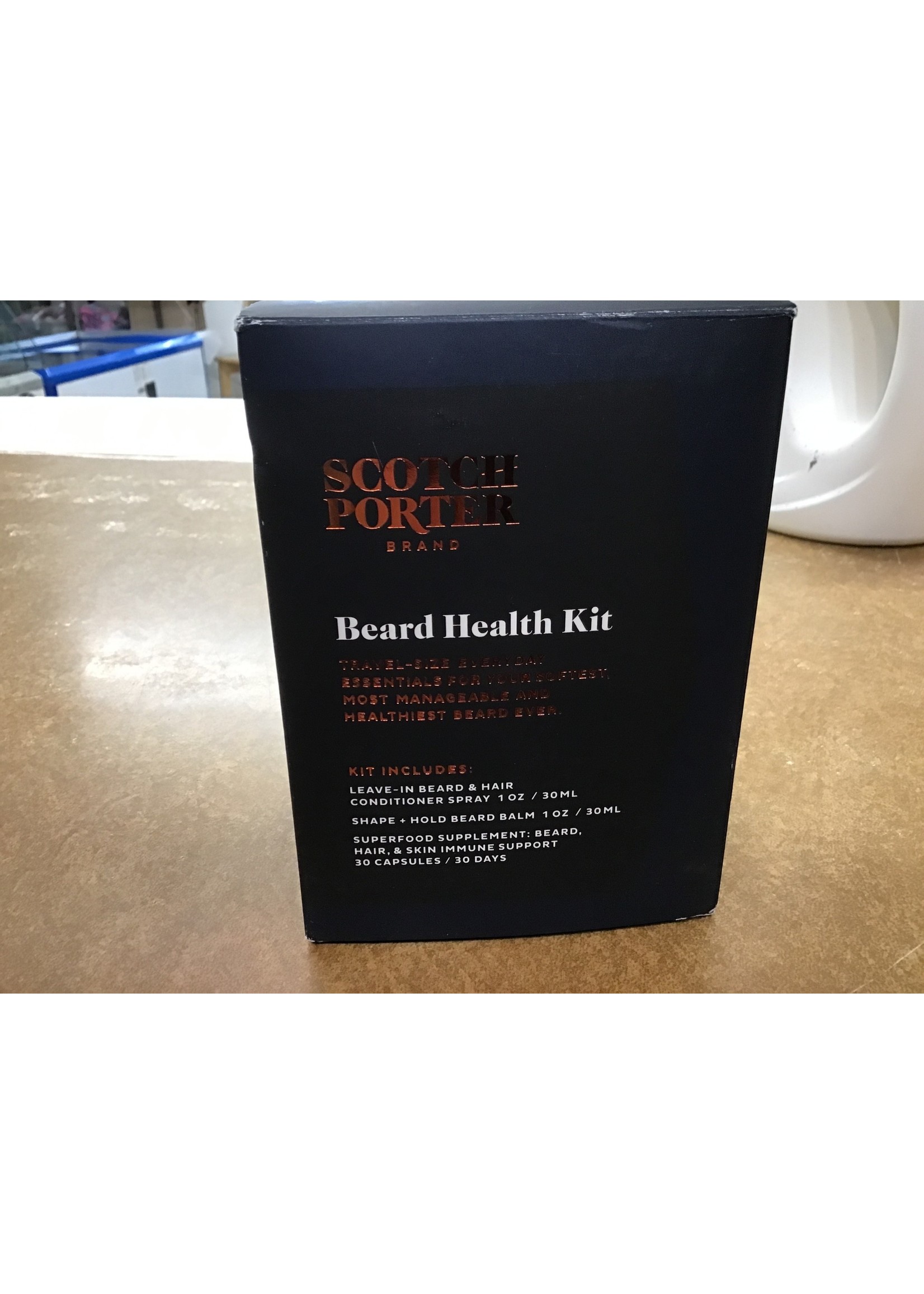 Scotch Porter Immunity Boost Beard Health Kit - 3ct